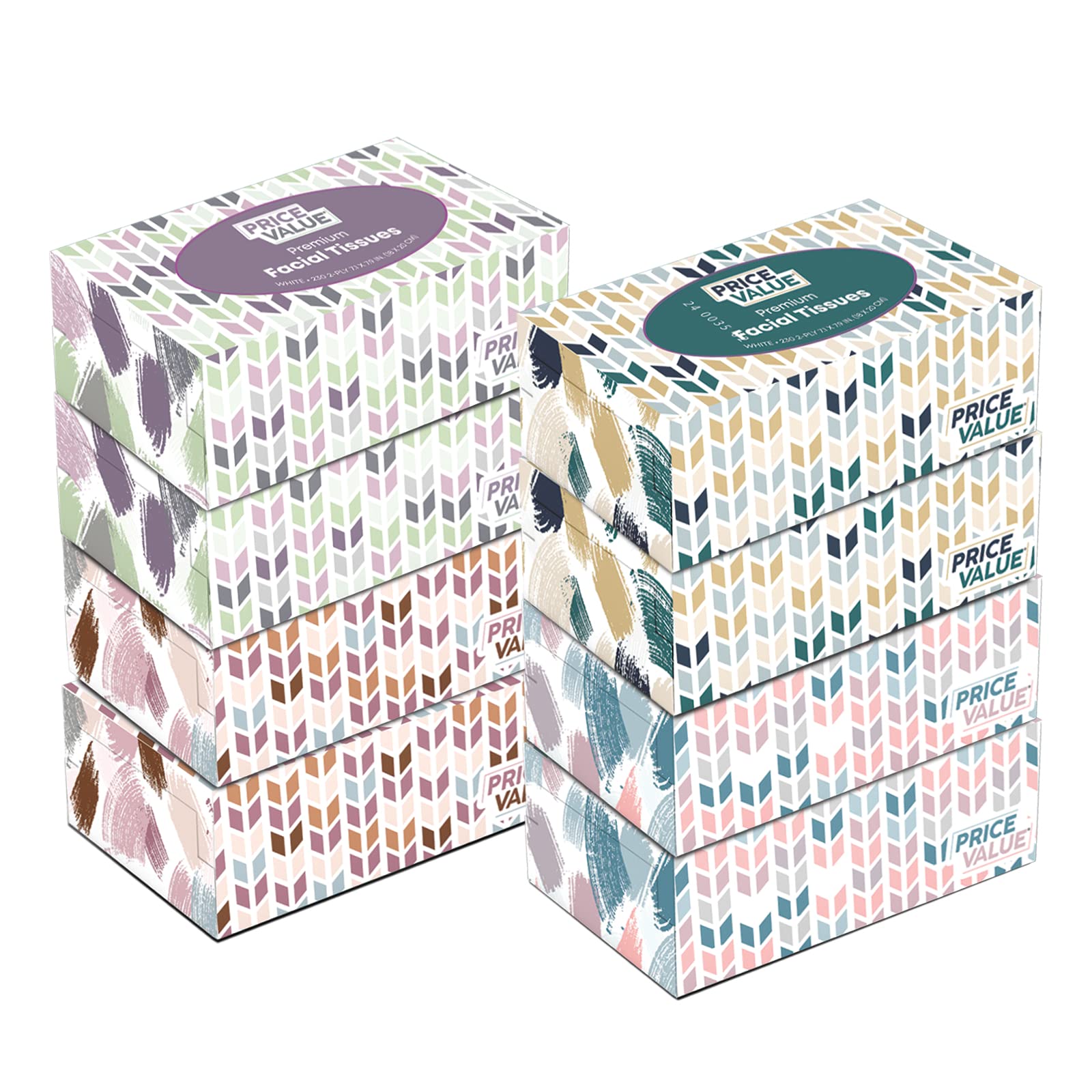 Facial Tissues Bulk 2-Ply Soft and Durable

