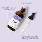 VIMERGY Liquid Zinc – Organic Vegan Immune Support

