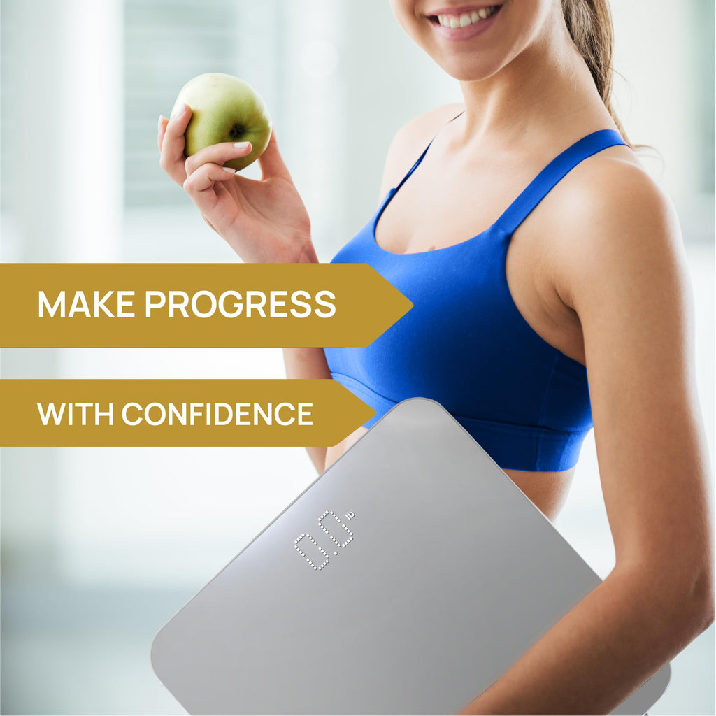 INEVIFIT Digital Bathroom Scale - Auto-Calibrating

