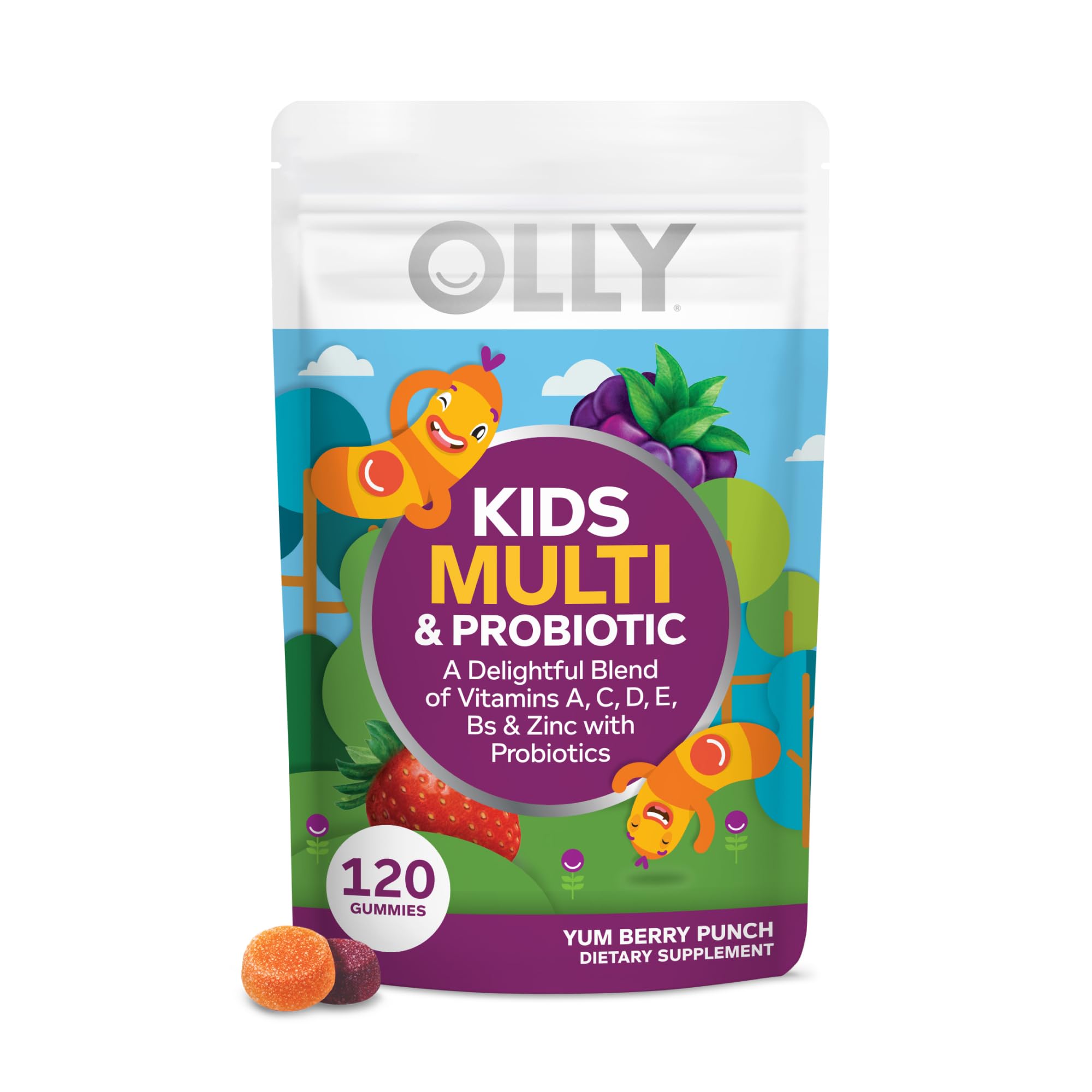 OLLY Kids Multivitamin & Probiotic Gummies

