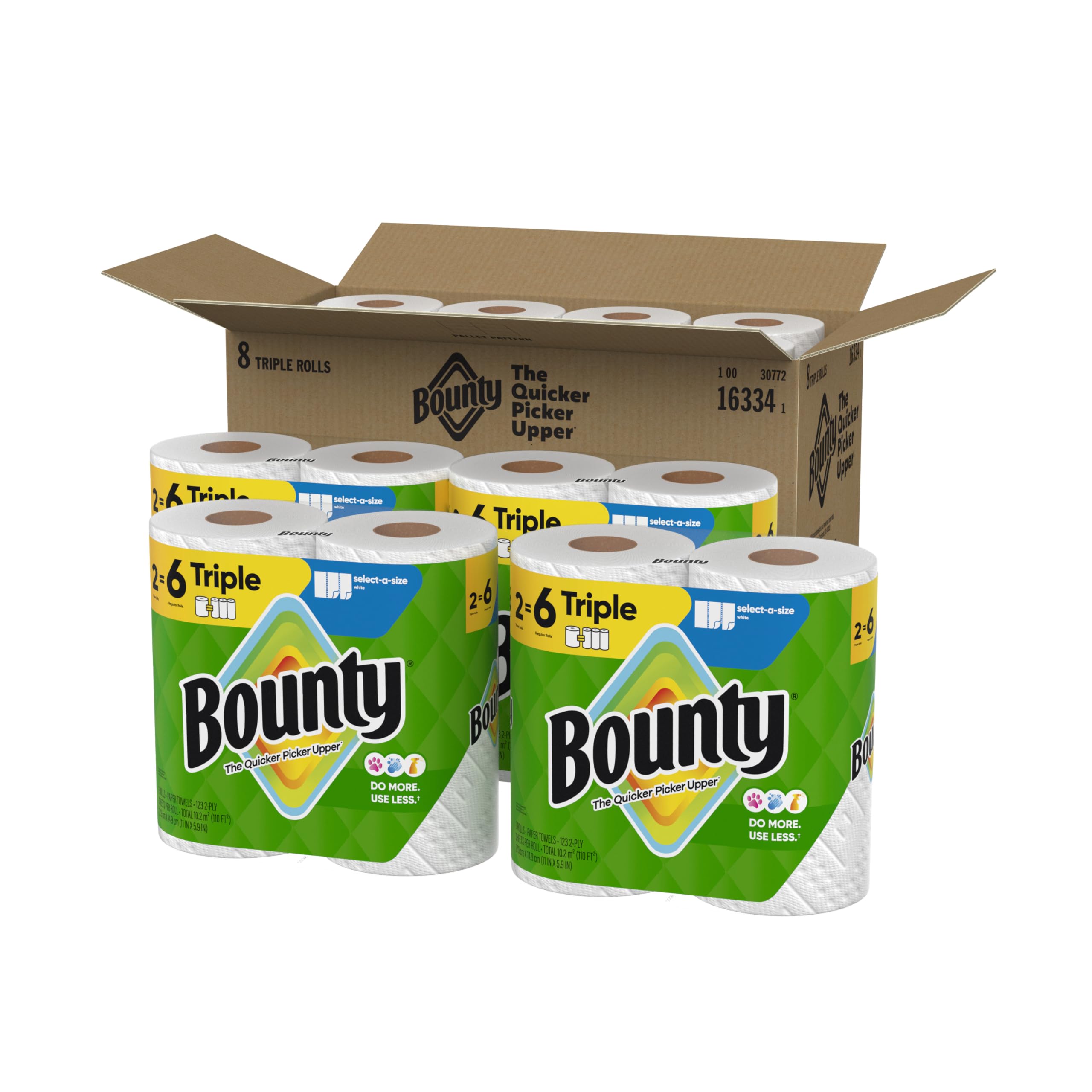 Bounty Select-A-Size Paper Towels - White

