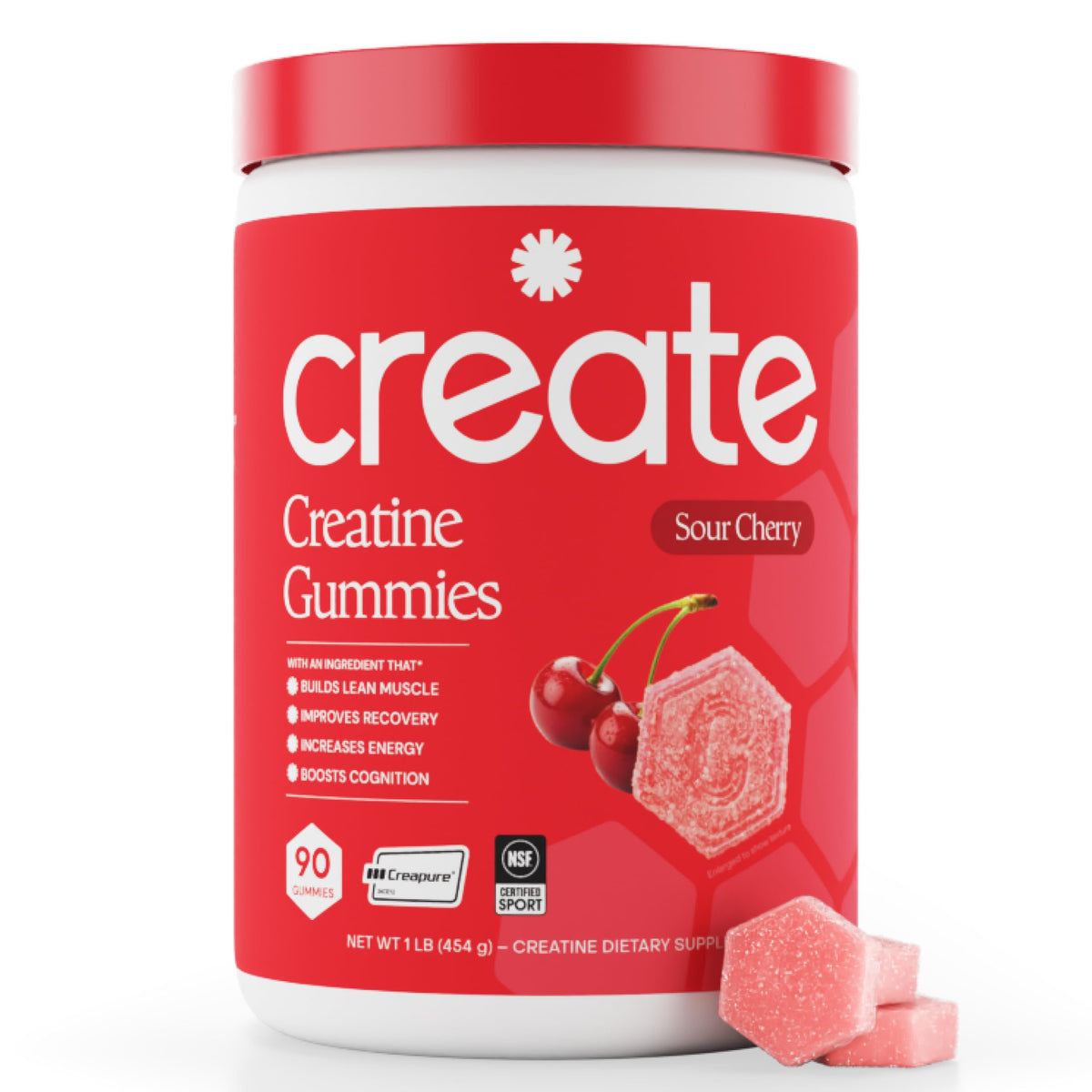 Creatine Monohydrate Gummies for Men & Women – Vegan Gluten-Free