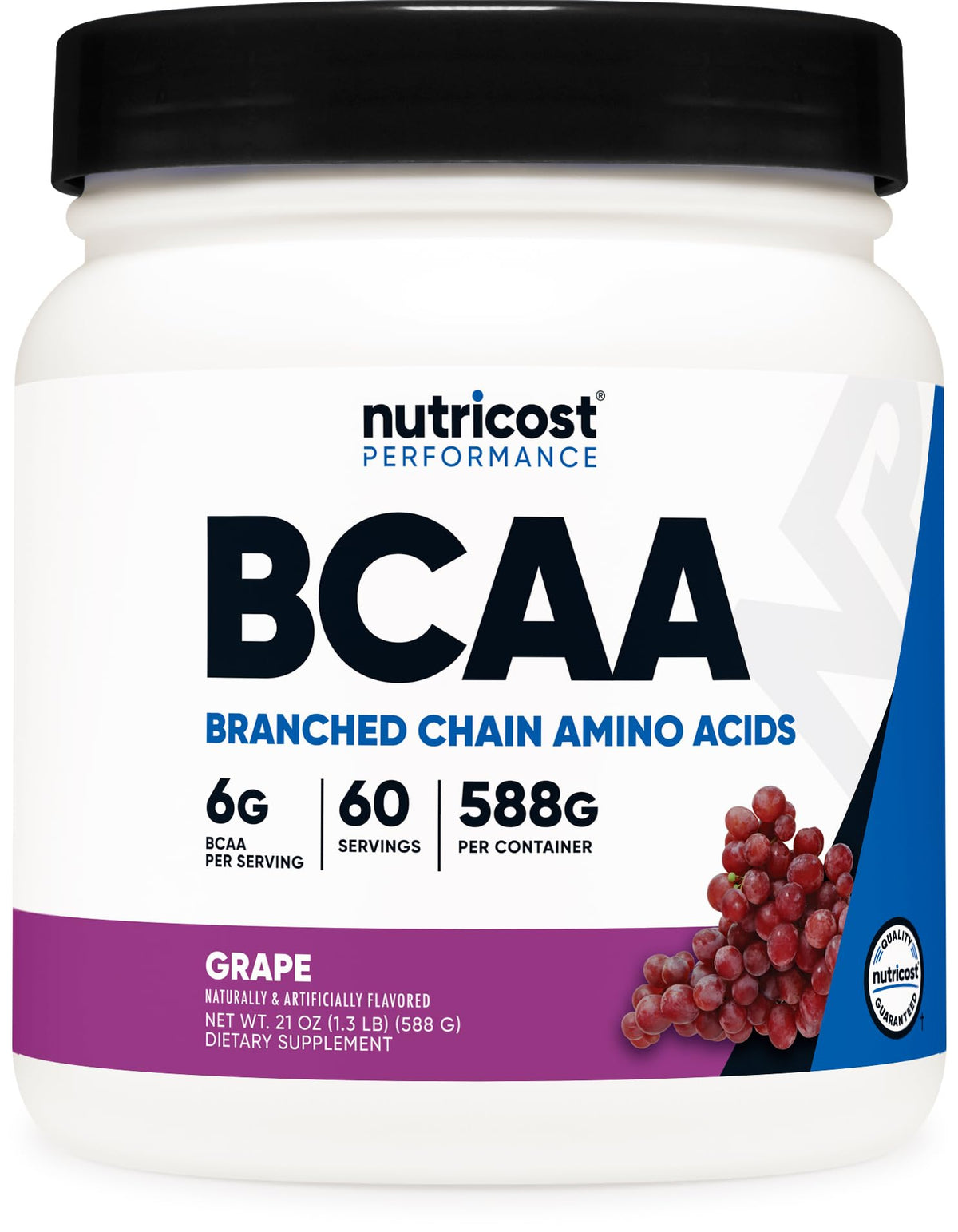 Nutricost BCAA Powder 2:1:1 - Amino Acid Supplement