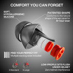 EARPEACE Motorcycle Ear Plugs with High-Fidelity Filter

