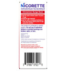 Nicorette 4 mg Cinnamon Surge Nicotine Gum Stop Smoking Aid


