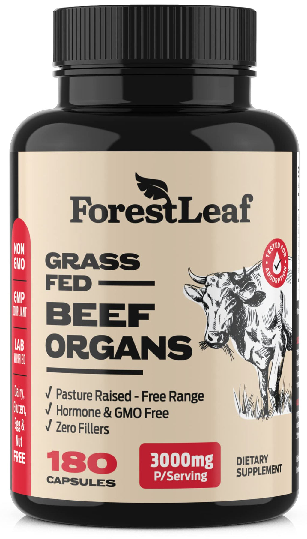 ForestLeaf Organ Complex Supplement | Lab Tested

