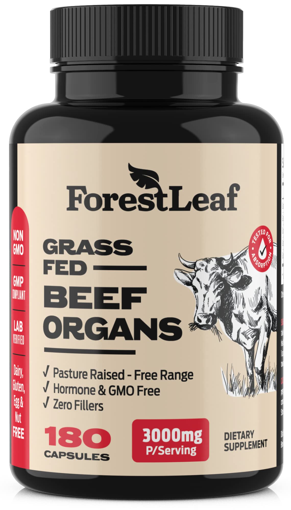 ForestLeaf Organ Complex Supplement | Lab Tested

