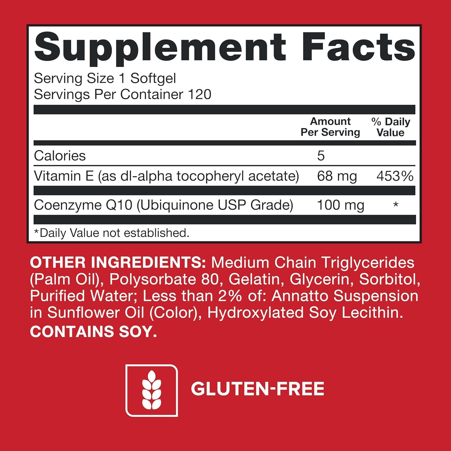 Qunol Ultra CoQ10 Softgels Water- and Fat-Soluble Antioxidant

