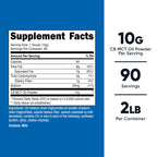 Nutricost C8 MCT Oil Powder 95% C8

