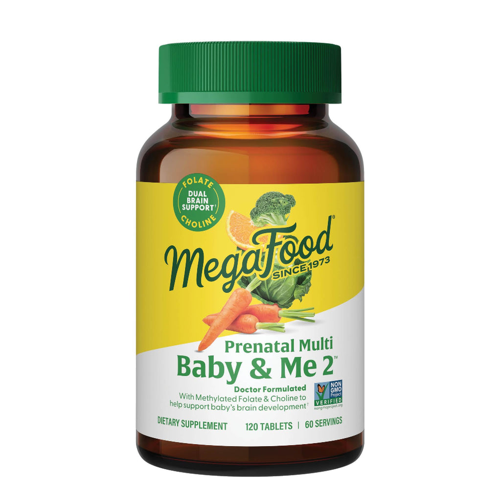 MegaFood Baby and Me 2 Prenatal Vitamins for Women

