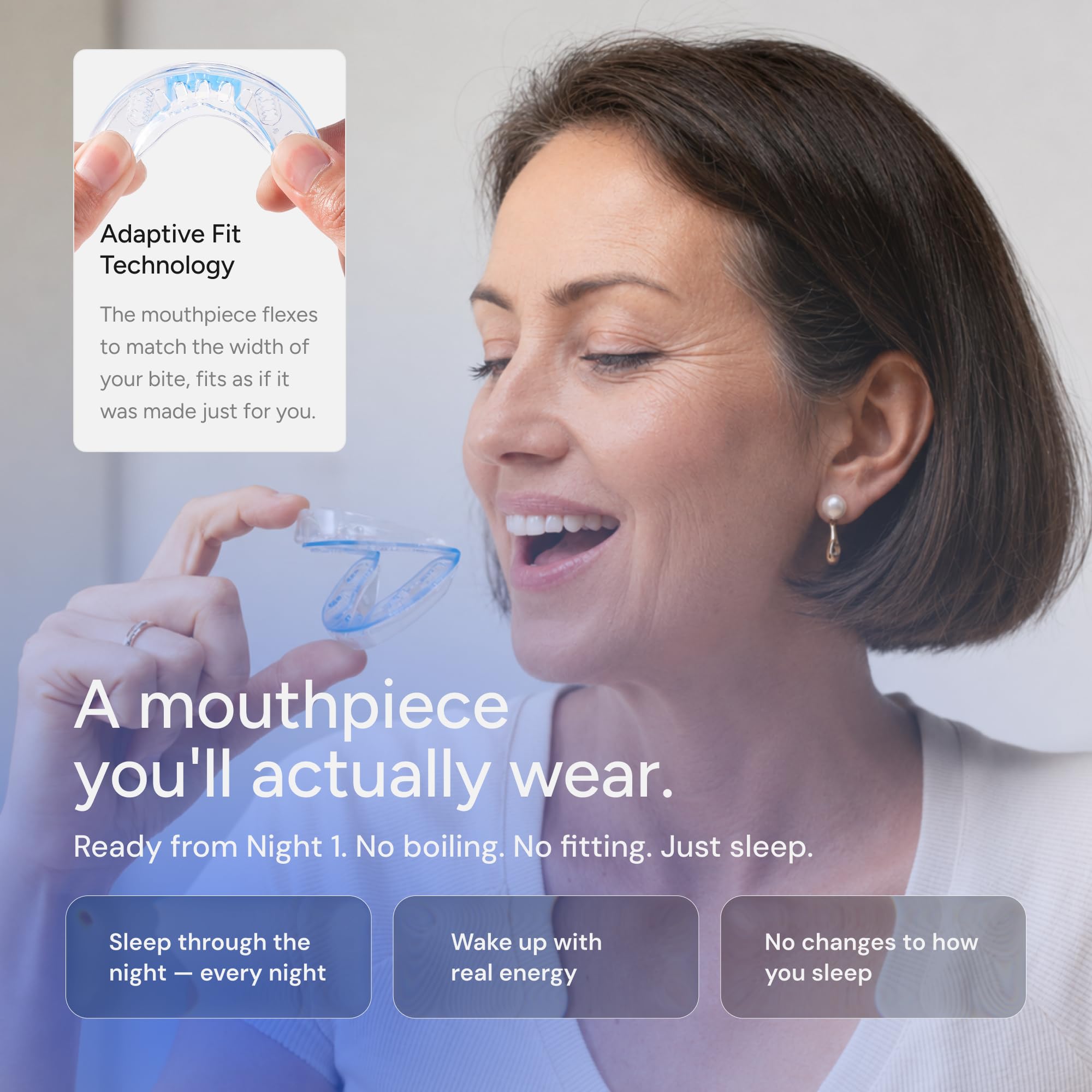 QuietLab Pro Anti-Snoring Mouthpiece - BPA-Free

