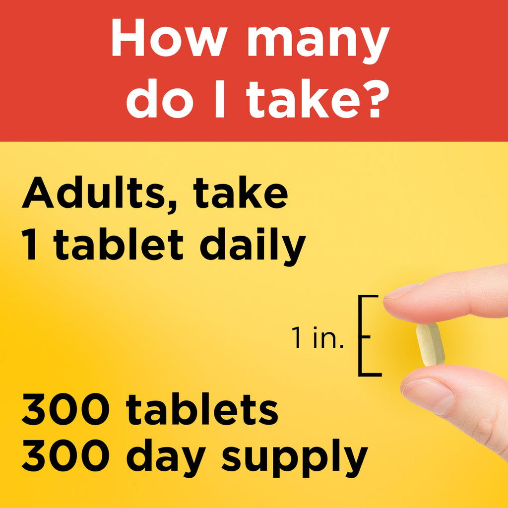Nature Made Vitamin C 1000 mg Tablets for Immune Support

