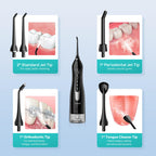COSLUS Water Flosser C20 ADA Cordless Oral Irrigator

