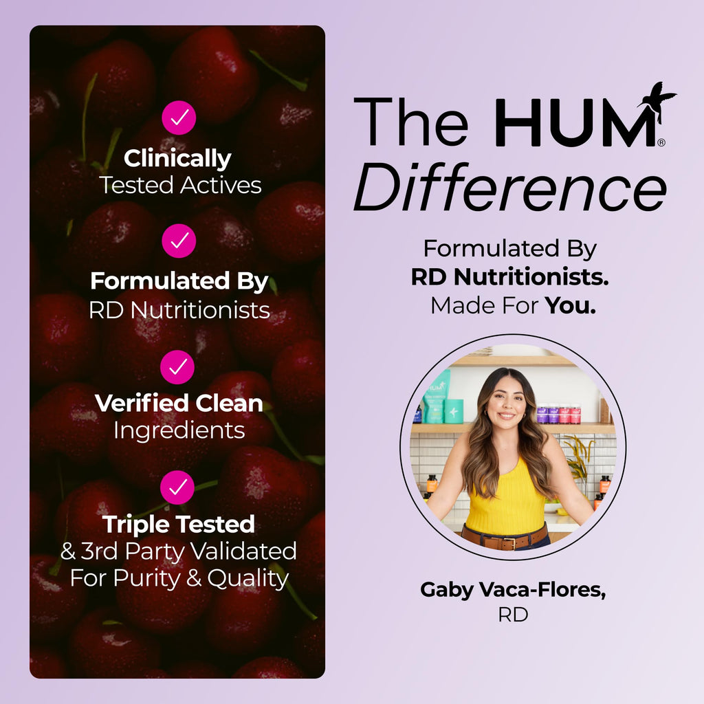Hum Dream Team Nighttime Drink Mix for Sleep Support

