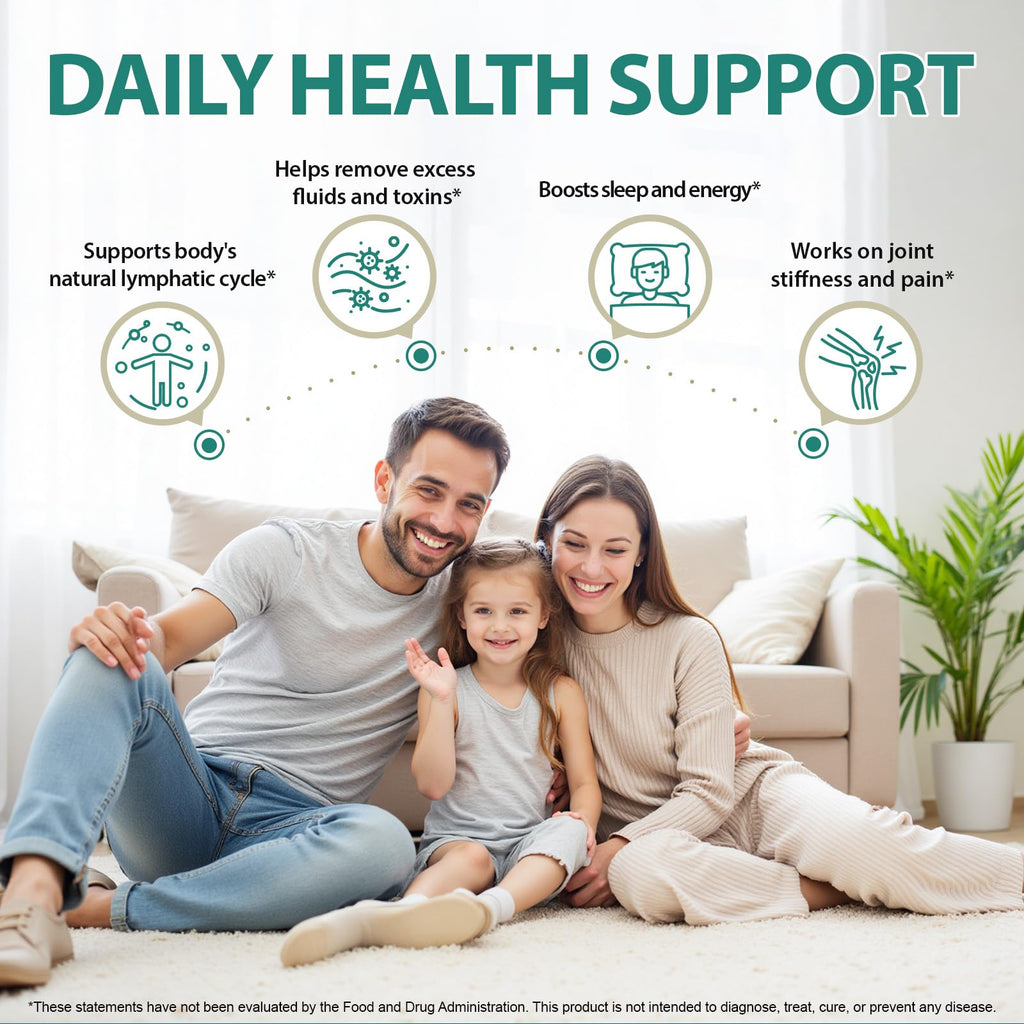 Lymphatic Support Herbal Capsules for Immune & Fluid Balance


