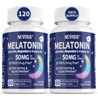 NEVISS Melatonin 50 mg 9-in-1 Fast-Dissolve Sublingual

