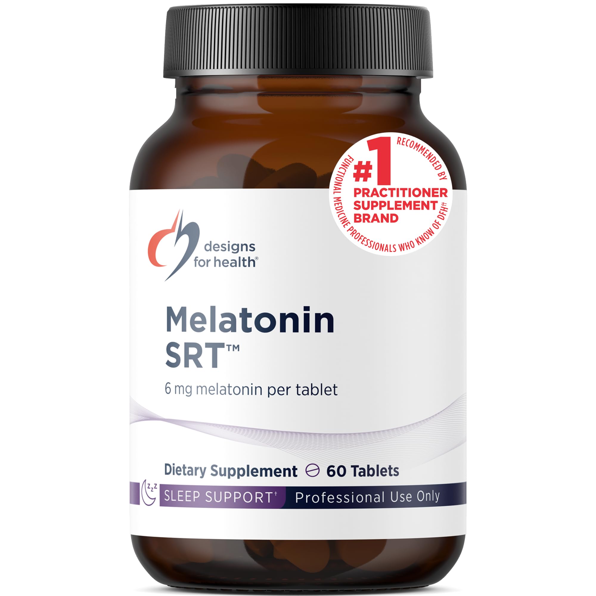 Designs for Health Melatonin TimeRelease SRT Sleep Support

