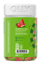OLLY Fiber Gummy Rings Prebiotic Digestive Health Strawberry

