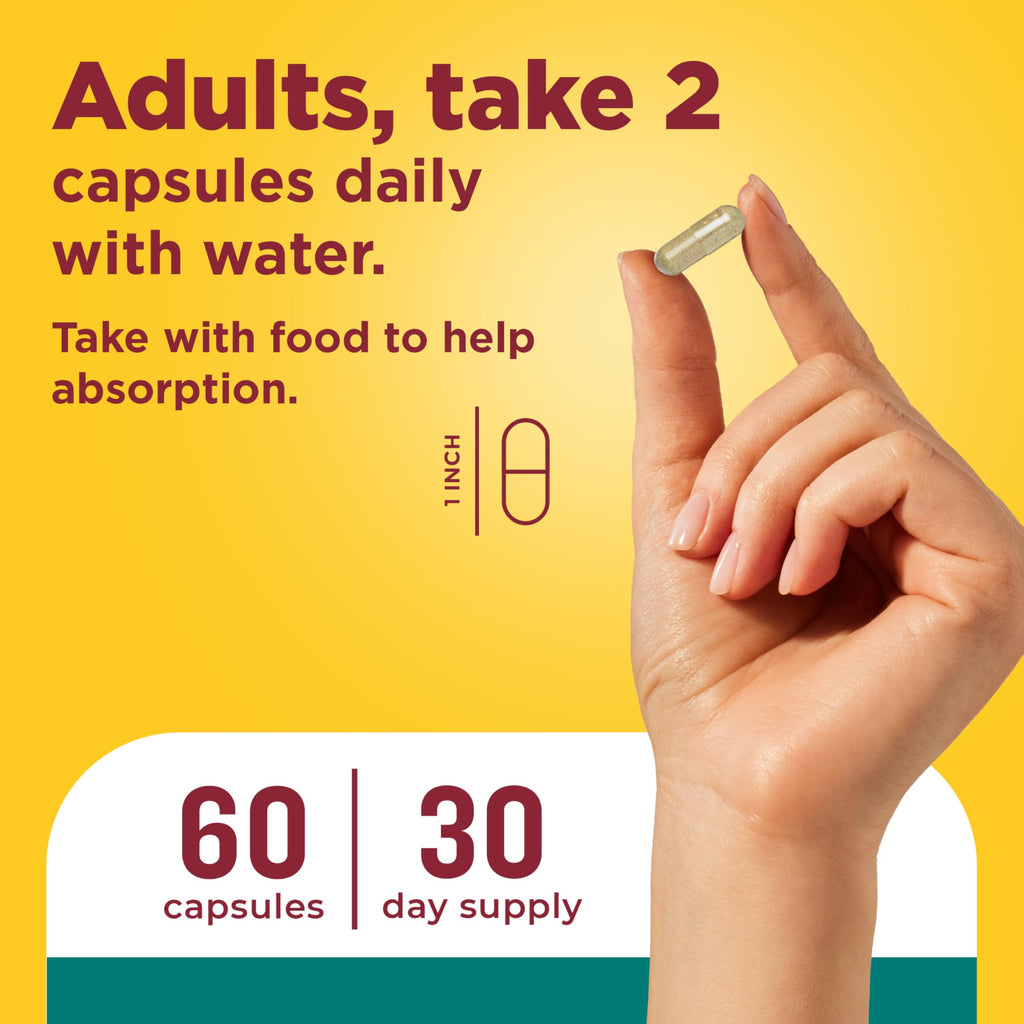 Nature Made Ashwagandha and Reishi Capsules | Calm Support

