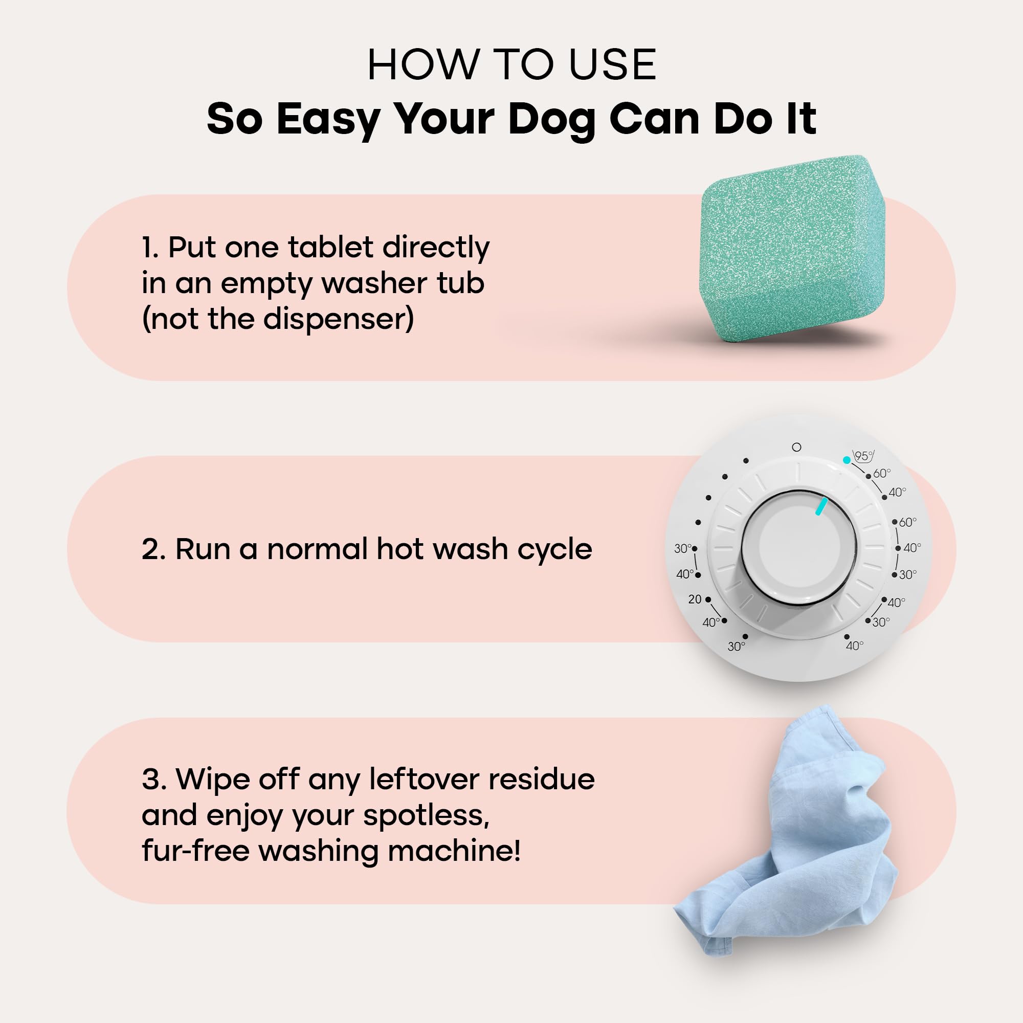 Washing Machine Cleaner Tablets | Uproot Clean

