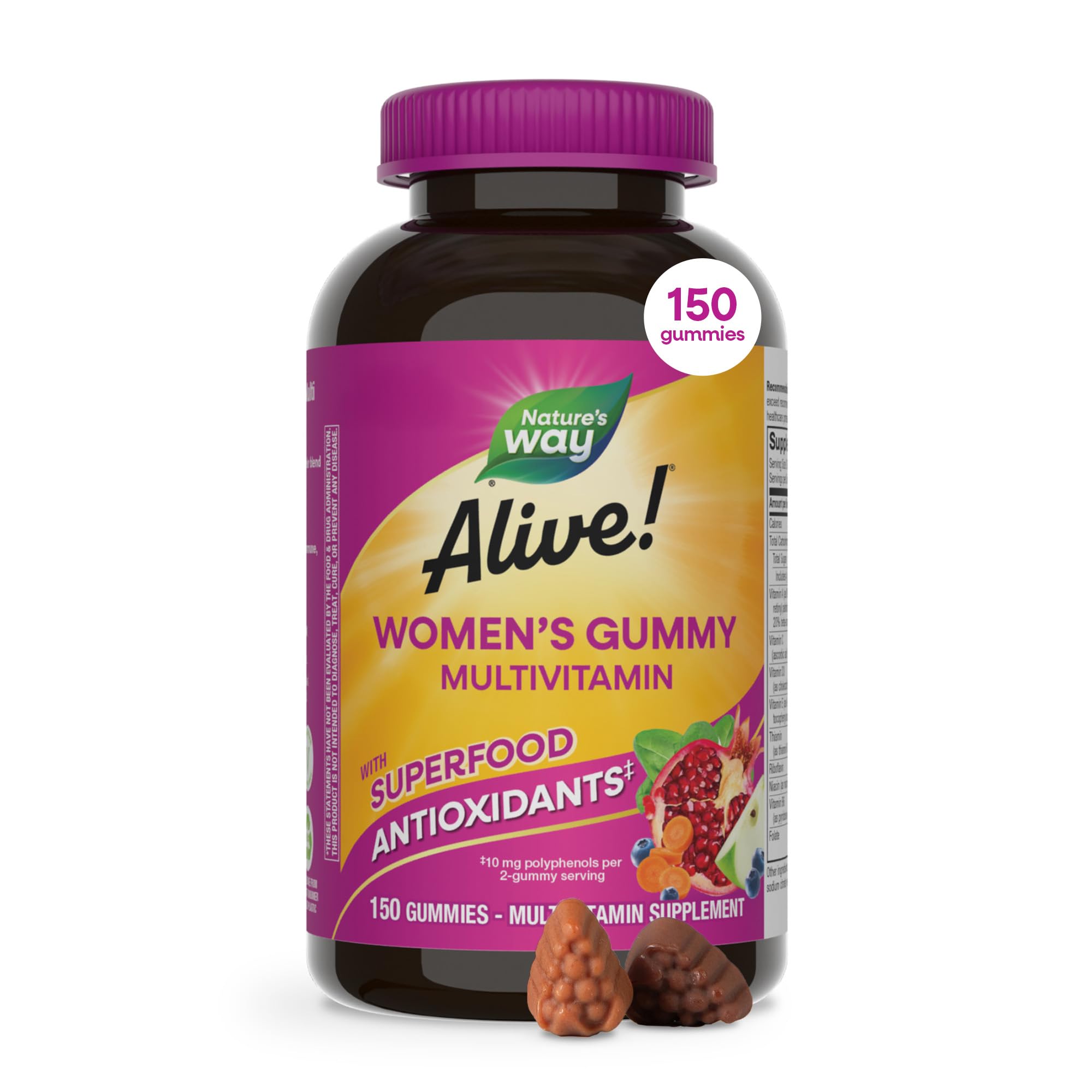Nature's Way Alive! Women's Multivitamin Gummy for Wellness


