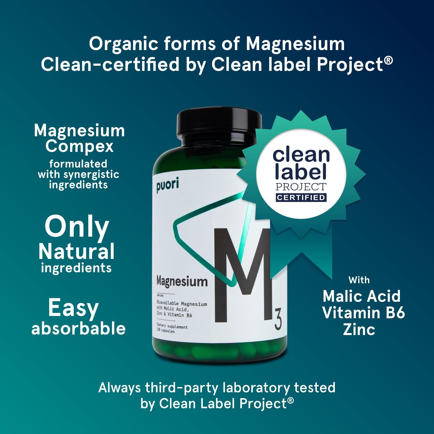 Puori Magnesium Complex - High Absorption Taurinate


