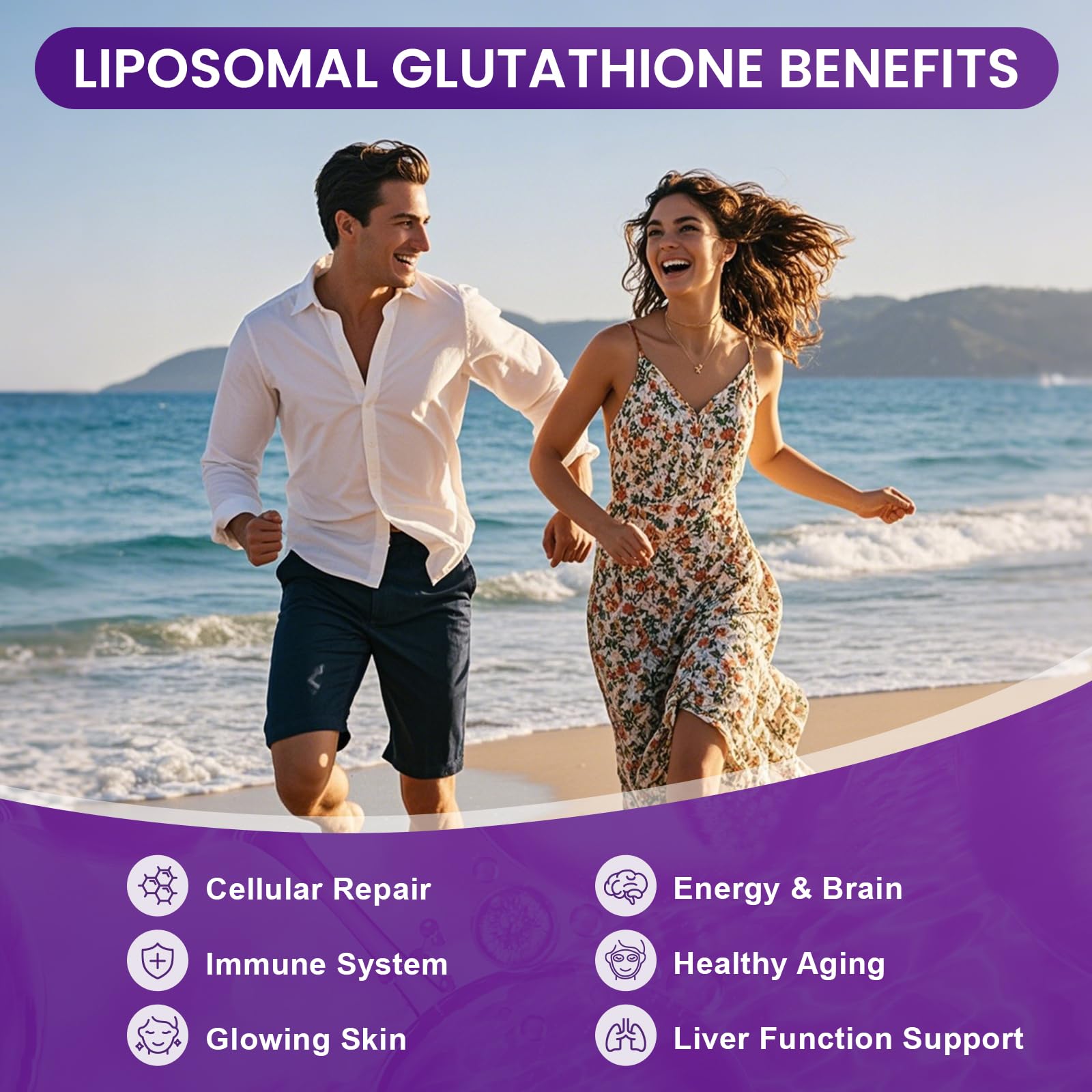 Liposomal Glutathione with PQQ CoQ10 and Vitamin C

