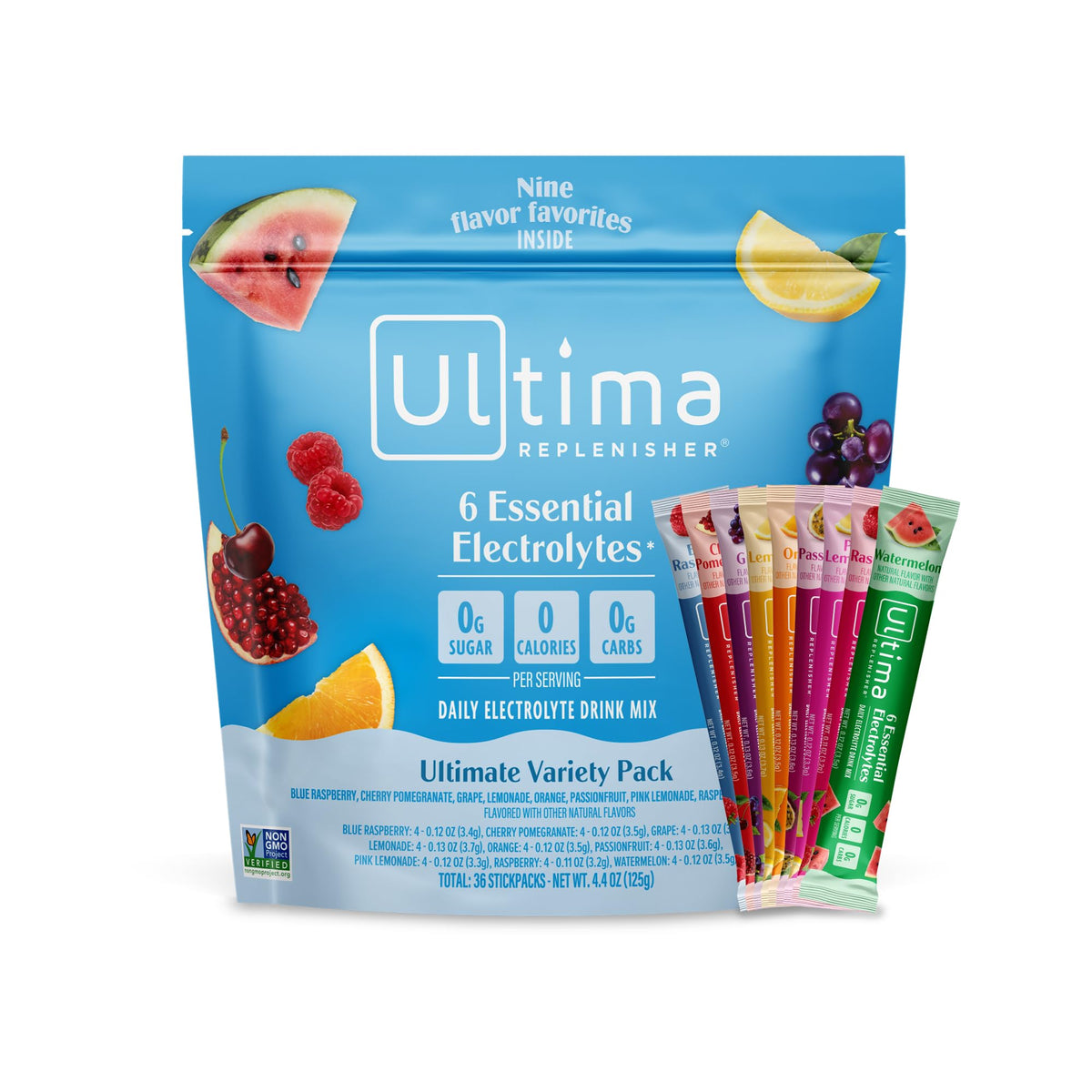 Ultima Replenisher Electrolyte Powder - Zero Sugar Hydration