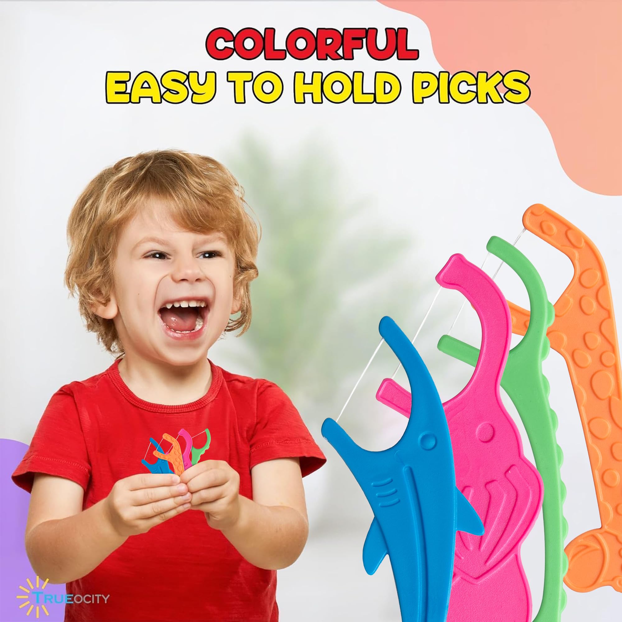 Biodegradable Kids Flossers | Fluoride-Free Dental Picks

