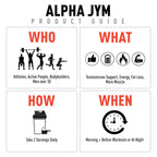 Alpha JYM Testosterone Booster | JYM Supplement Science

