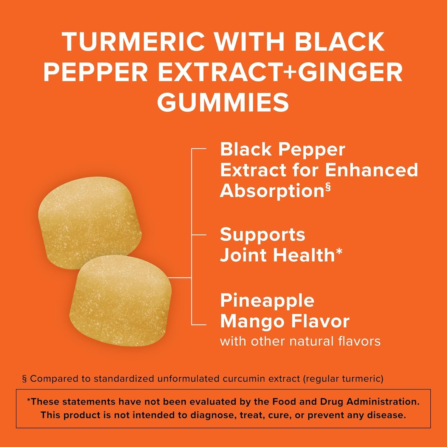 Qunol Turmeric Gummies for Joint Health | Absorption Support

