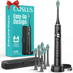 COSLUS C40 Sonic Electric Toothbrush for Adults – 47,000 VPM

