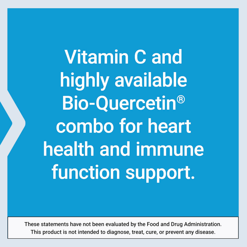 Life Extension Vitamin C and Bio-Quercetin for Immune Support


