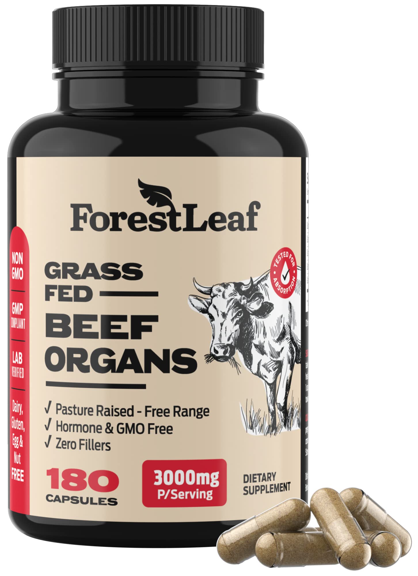 ForestLeaf Organ Complex Supplement | Lab Tested

