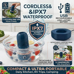 OH-ION Produce Washer — Wireless IPX7 Waterproof

