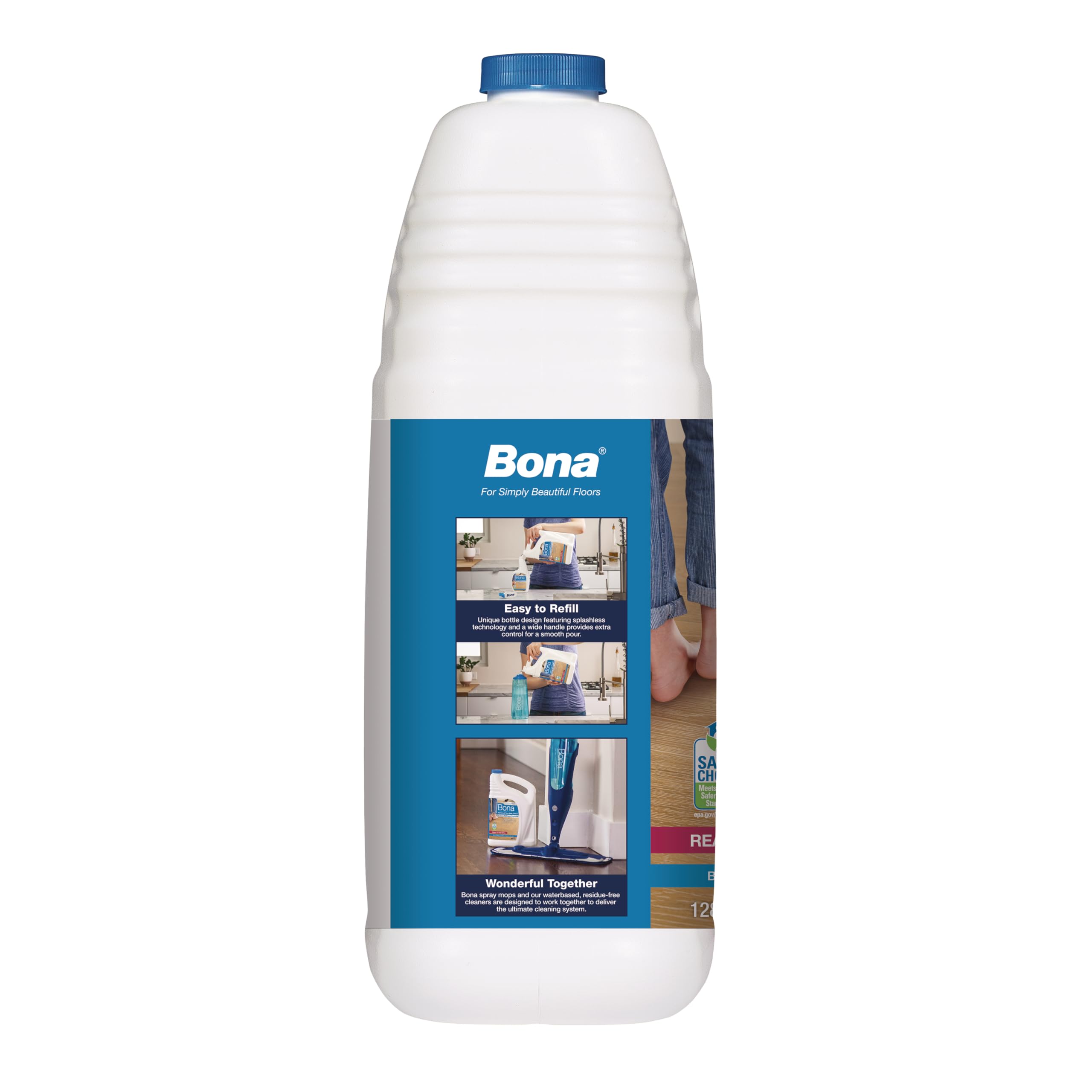 Bona PowerPlus Hardwood Floor Deep Cleaner Refill

