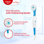 Colgate Max Fresh Wisp Disposable Mini Travel Toothbrush

