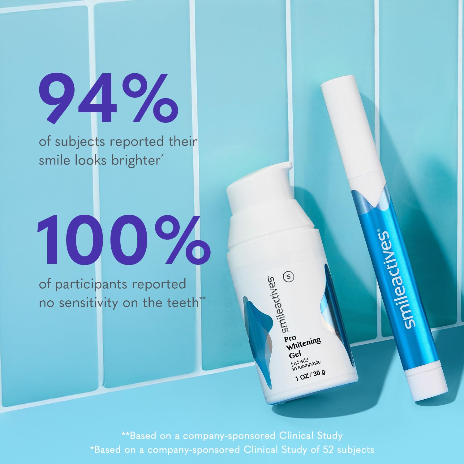 Smileactives Teeth Whitening Kit - At-Home Whitening

