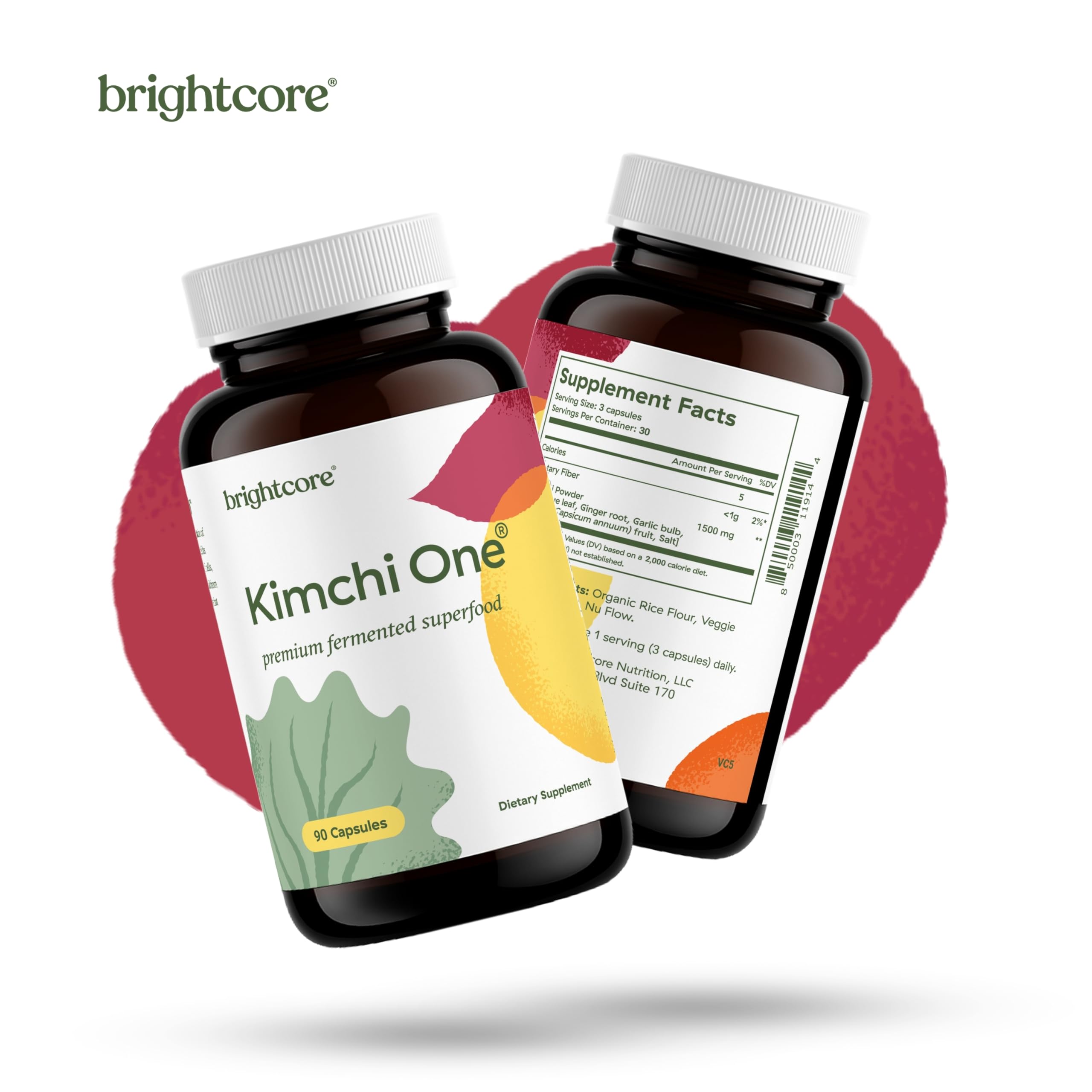 Kimchi One by Brightcore Nutrition – Gut Health Support

