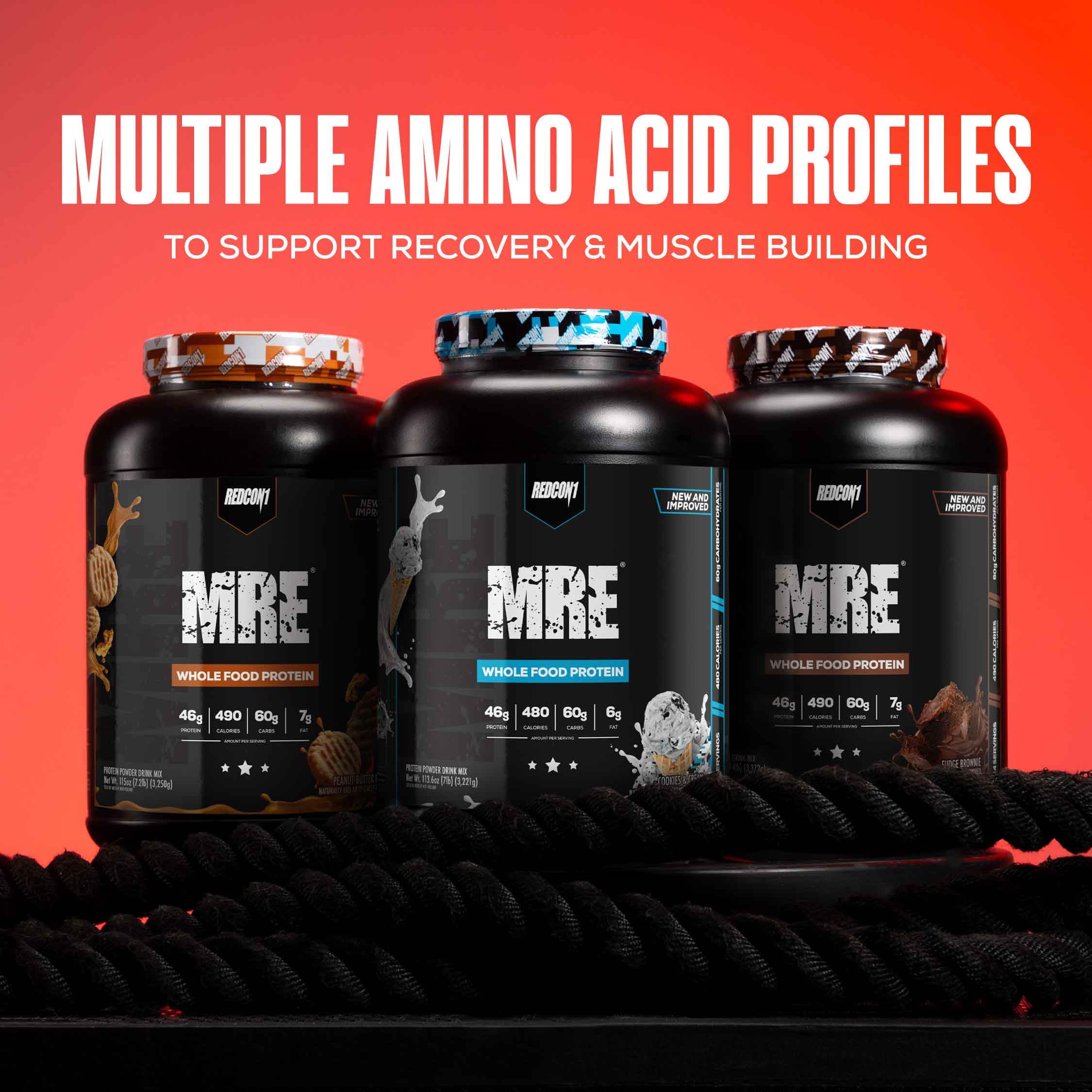 REDCON1 MRE Whole Food Protein Powder Meal Replacement


