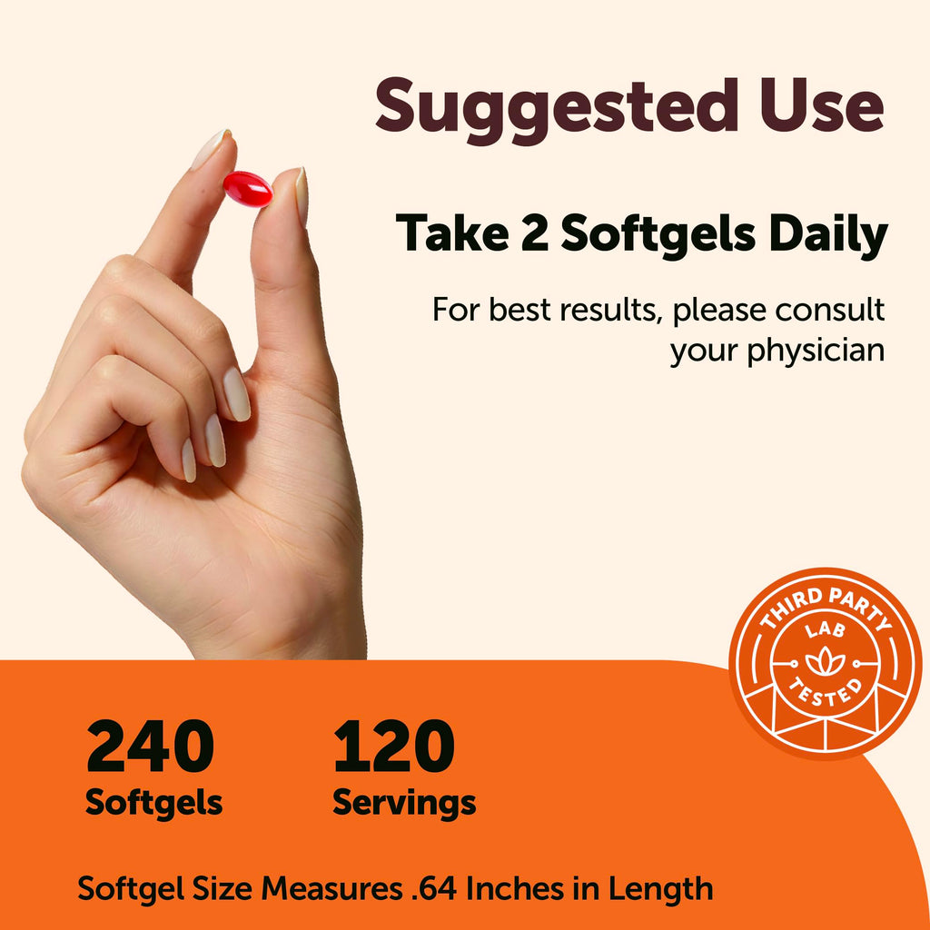 Micro Ingredients CoQ10 Softgels with Coconut MCT Carrier

