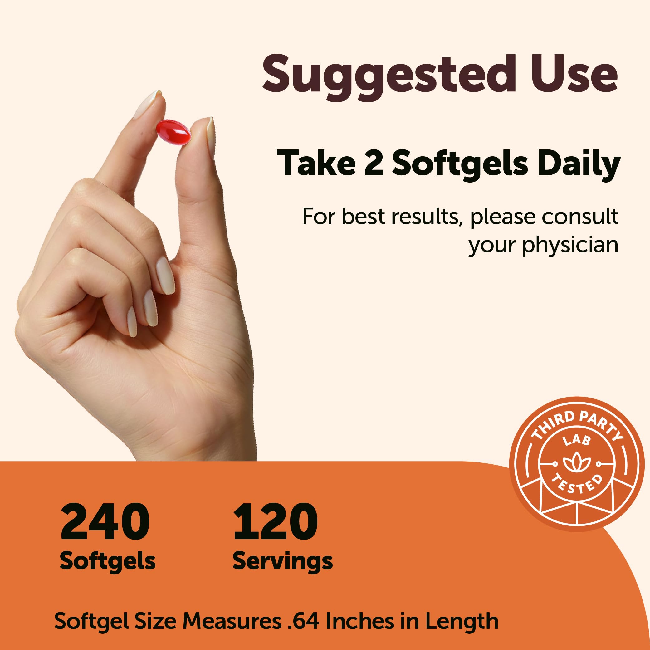 Micro Ingredients CoQ10 Softgels with Coconut MCT Carrier

