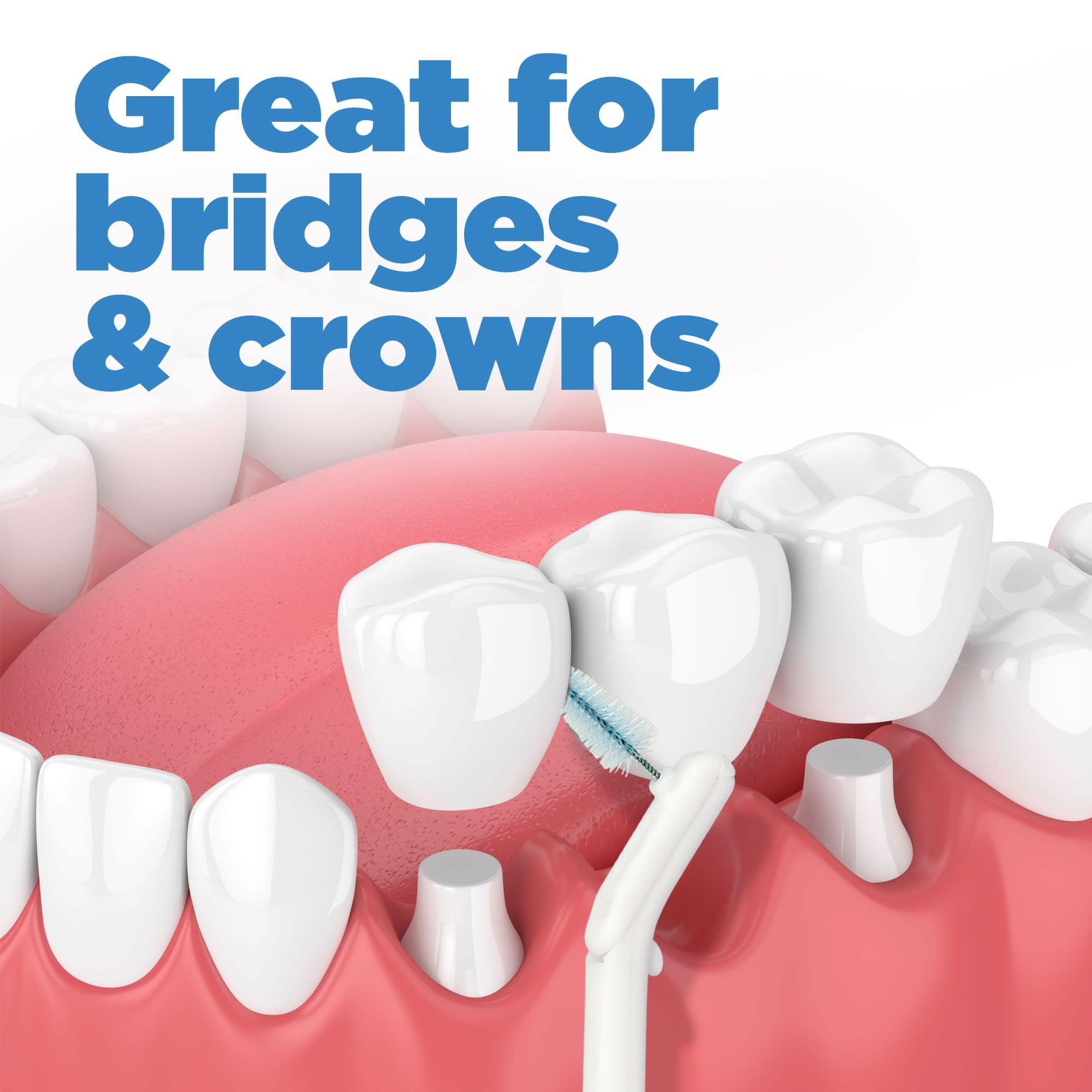 GUM Proxabrush Go-Betweens Refills for Braces

