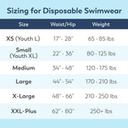 Tranquility Swimmates Disposable Swim Diapers Tear Away

