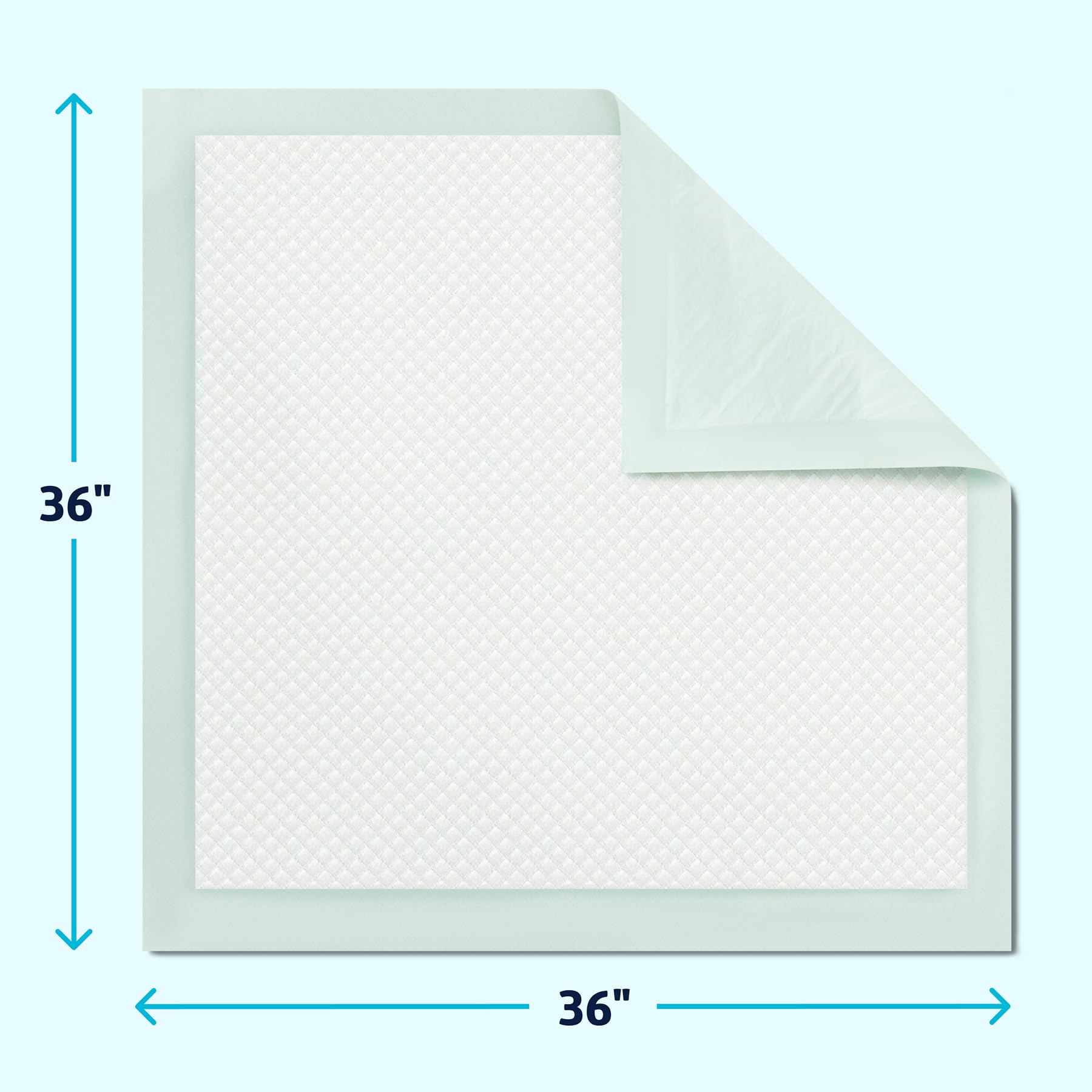 Medline Disposable Underpad – Waterproof Bed Pad

