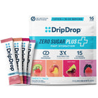 DripDrop Zero Sugar Plus Hydration - Electrolyte Drink Mix


