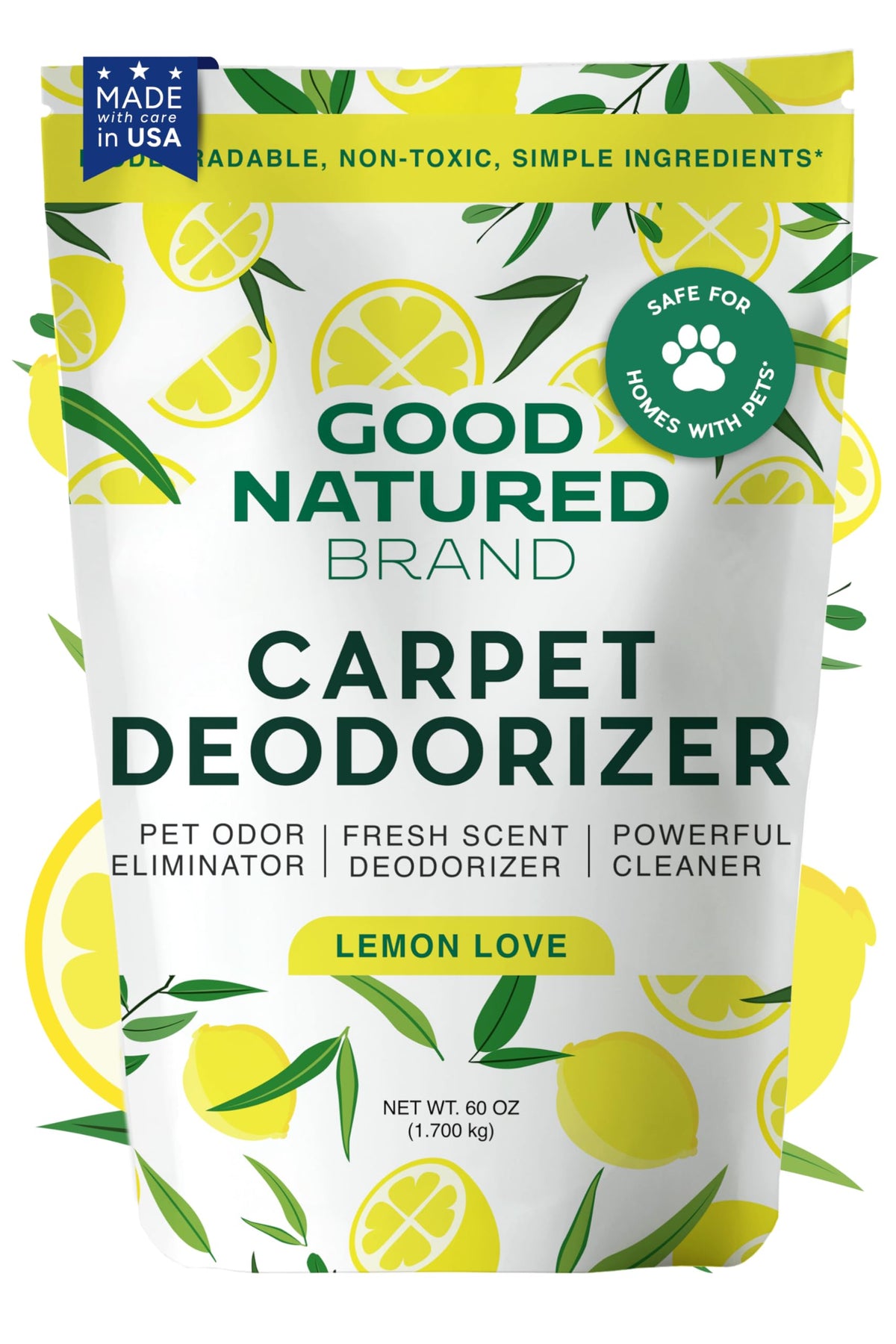 Carpet Deodorizer by Good Natured Brand – Freshener Powder

