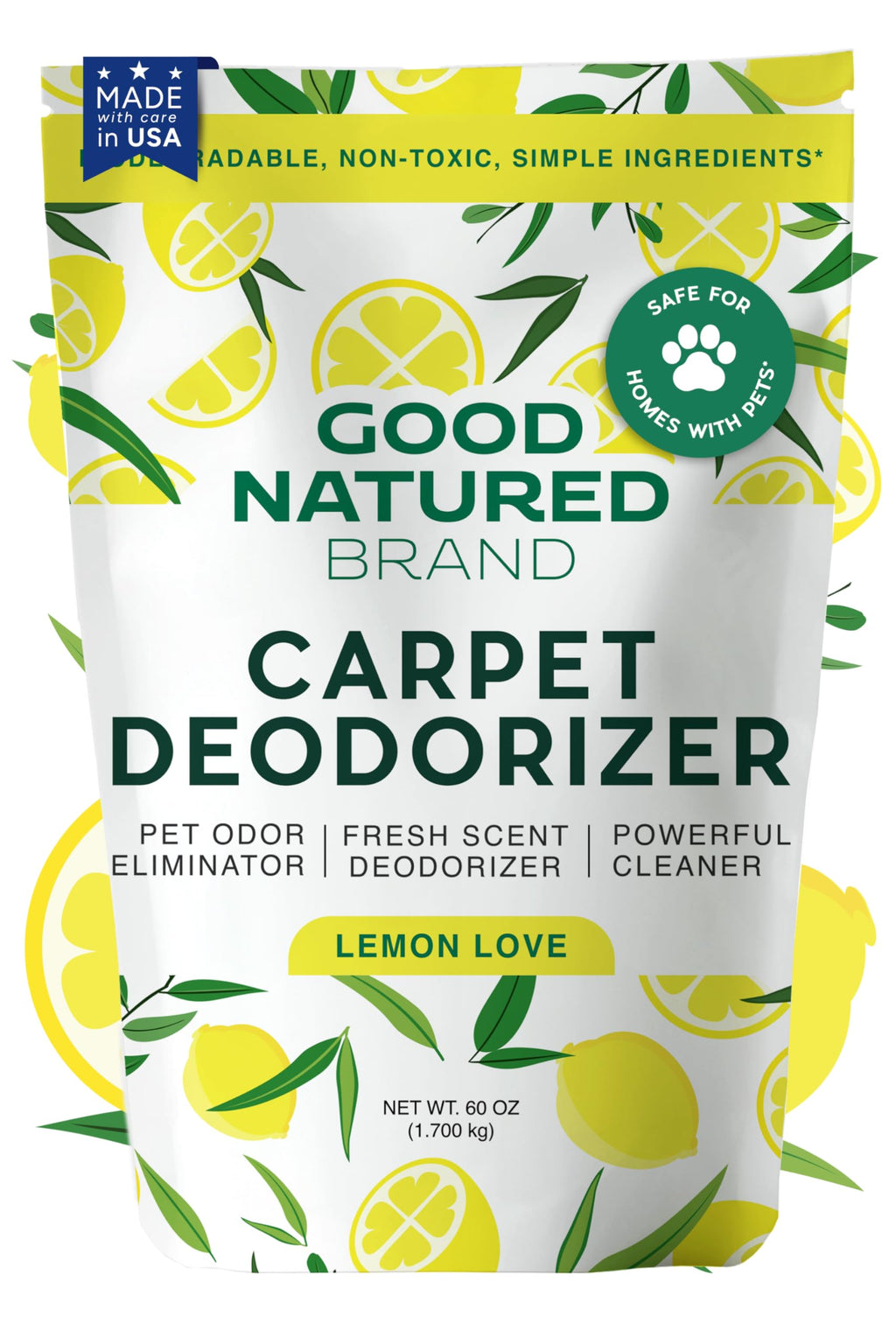 Carpet Deodorizer by Good Natured Brand – Freshener Powder


