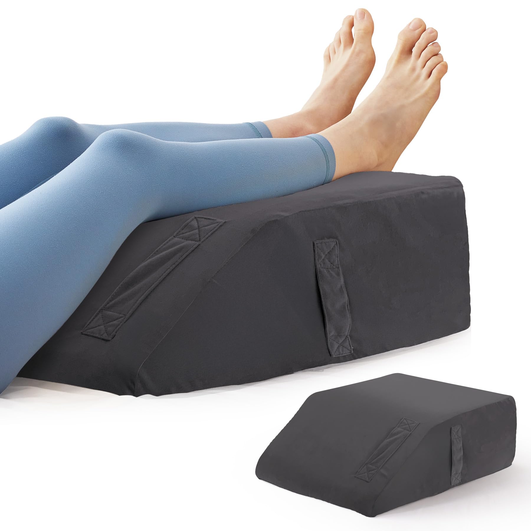 BIEEZZK Leg Elevation Pillow for Swelling & Post-Op Recovery