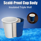 Lamosi Disposable Corrugated Cups - Three-Layer Design


